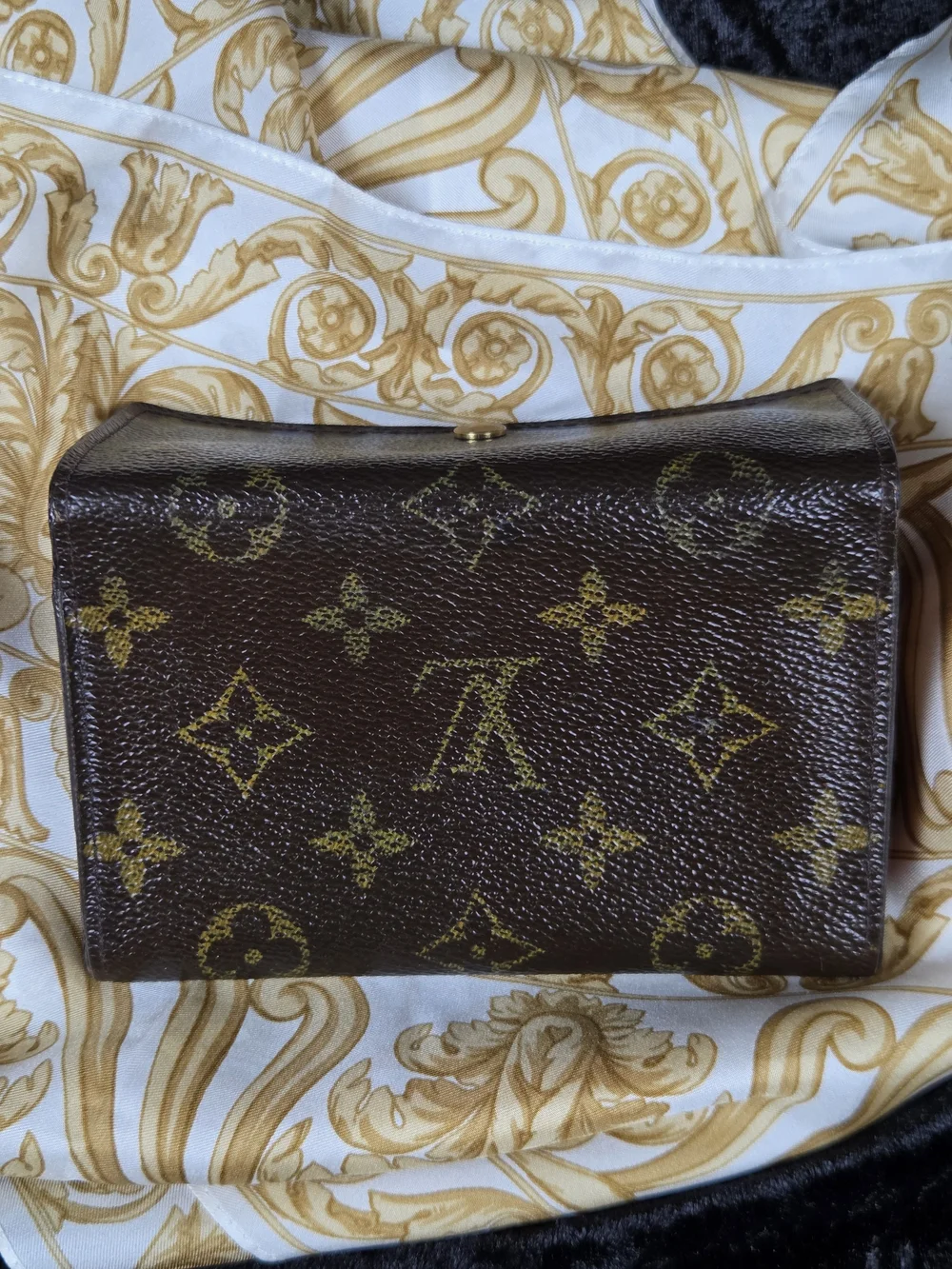 Louis Vuitton Monogram Trésor Bifold Wallet Vintage Made in Spain